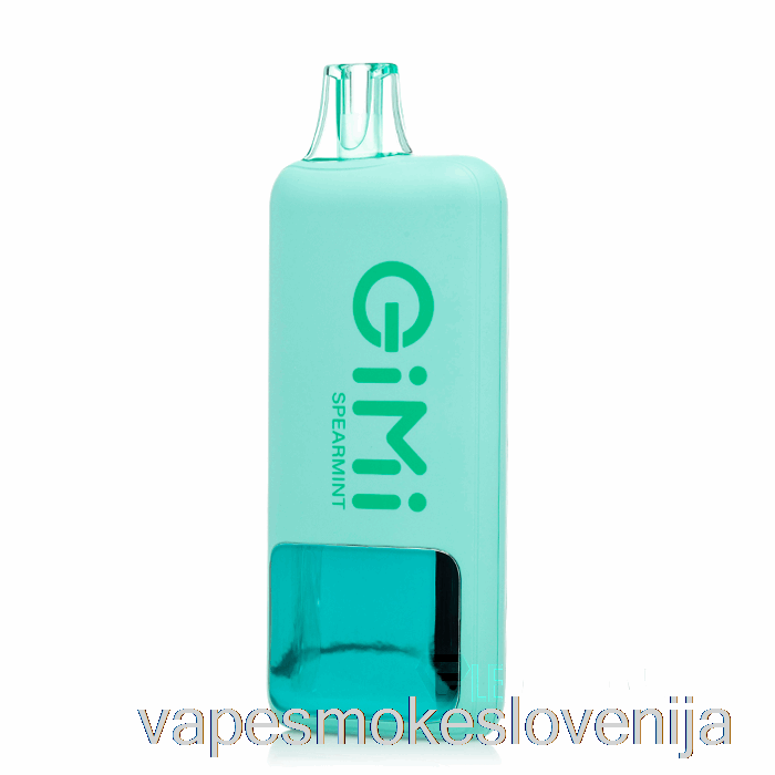 Vape Petrol Flum Gimi 8500 Pametna Spearmint Za Enkratno Uporabo